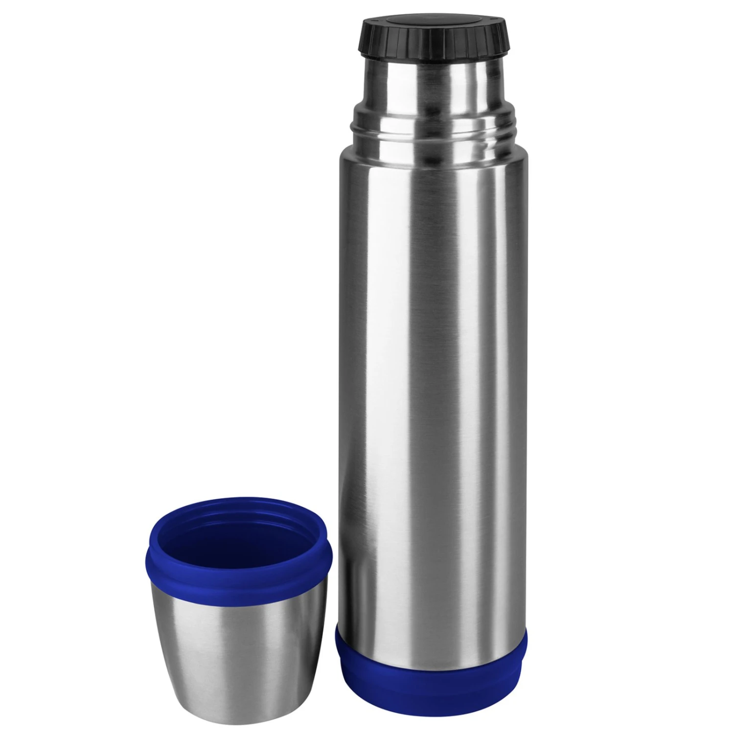 Isolierflasche - blau - Edelstahl - 0,5 Liter 4 Isolierflasche - blau - Edelstahl - 0,5 Liter – Bild 2