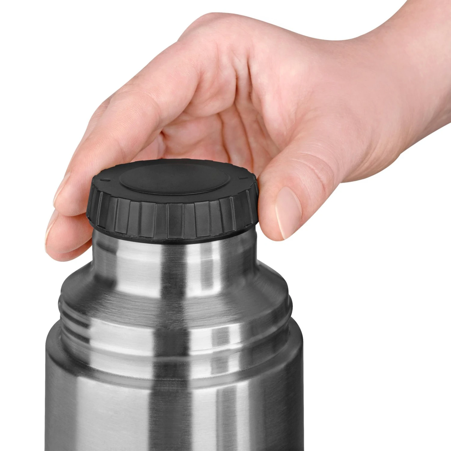 Isolierflasche - blau - Edelstahl - 0,5 Liter 5 Isolierflasche - blau - Edelstahl - 0,5 Liter – Bild 3