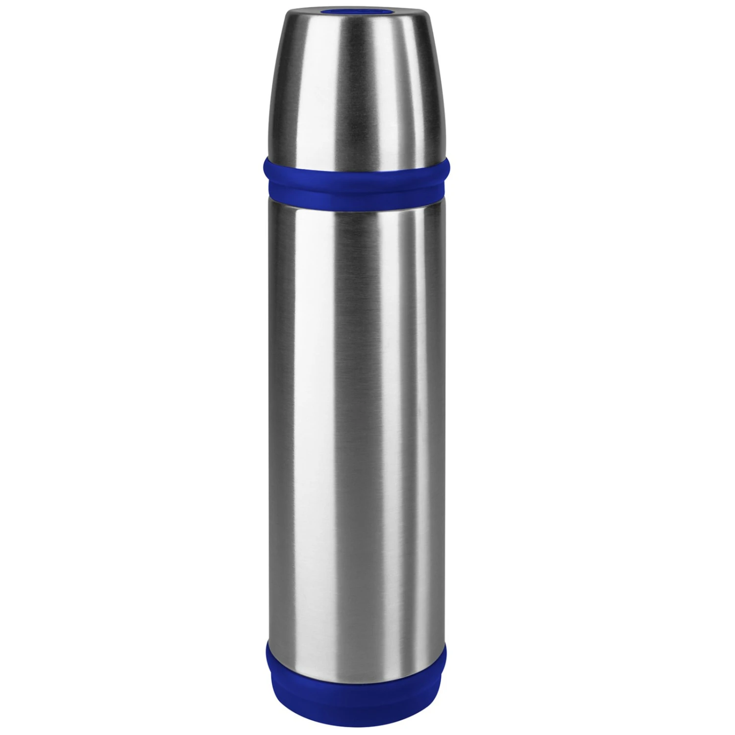 Isolierflasche - blau - Edelstahl - 0,5 Liter 3 Isolierflasche - blau - Edelstahl - 0,5 Liter