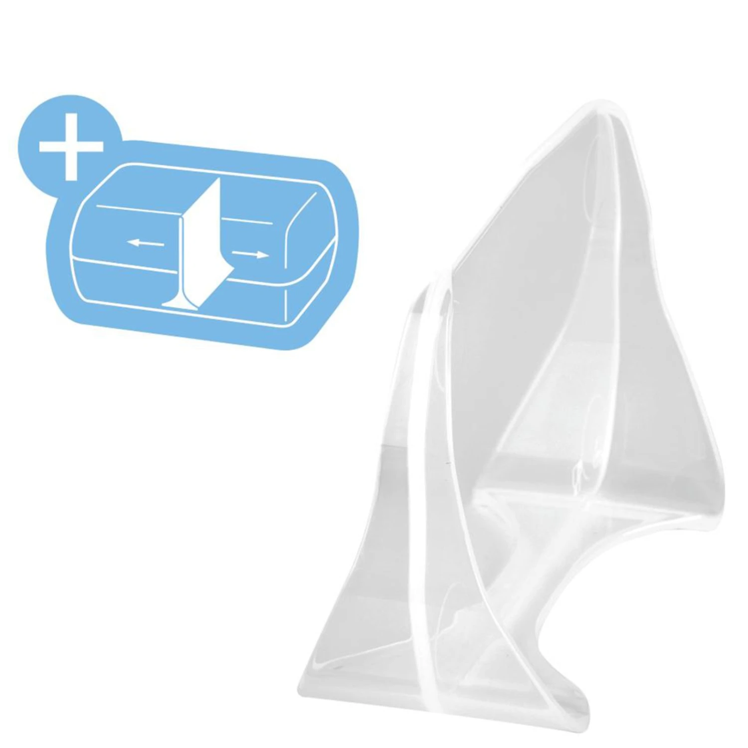 Lunchbox - Fußball - transparent-schwarz - mit Trennwand 4 Lunchbox - Fußball - transparent-schwarz - mit Trennwand – Bild 2