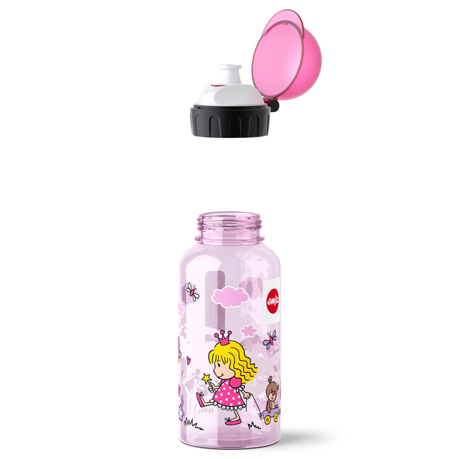 Trinkflasche - Prinzessin - rosa - 0,4 Liter 4 Trinkflasche - Prinzessin - rosa - 0,4 Liter – Bild 2
