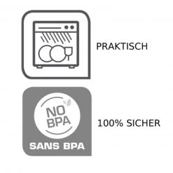 Joghurt-Becher - grün-transparent - mit Löffel -Deutschland Haushalt Verkaufs-Shop 2758007100 04 1600Wx1600H