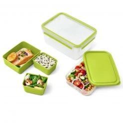 Lunchbox XL - grün-transparent - 2,3 Liter -Deutschland Haushalt Verkaufs-Shop 2758007200 03 1600Wx1600H