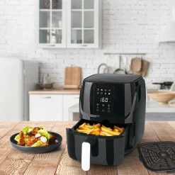 MAXXMEE Heißluftfritteuse 3043 - schwarz - Touch-Display - 3 Liter 9 MAXXMEE Heißluftfritteuse 3043 - schwarz - Touch-Display - 3 Liter -Deutschland Haushalt Verkaufs-Shop 2791000100 03 1600Wx1600H