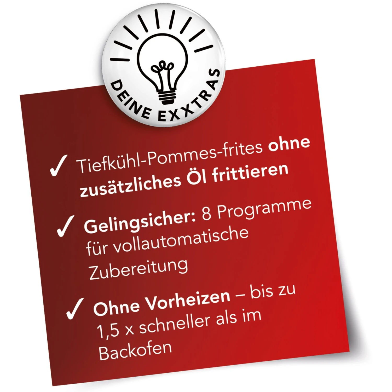 MAXXMEE Heißluftfritteuse 3043 - schwarz - Touch-Display - 3 Liter 7 MAXXMEE Heißluftfritteuse 3043 - schwarz - Touch-Display - 3 Liter – Bild 5