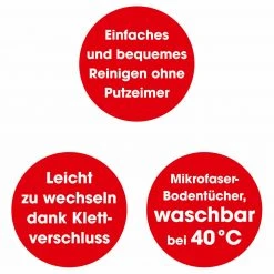 CLEANMAXX Spray-Mopp - grün - abnehmbarer Tank 600 ml -Deutschland Haushalt Verkaufs-Shop 2791000600 08 1600Wx1600H