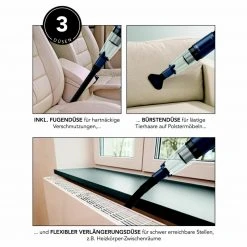 MAXXMEE Akku-Handstaubsauger - anthrazit - 90 Watt -Deutschland Haushalt Verkaufs-Shop 2791001400 11 1600Wx1600H