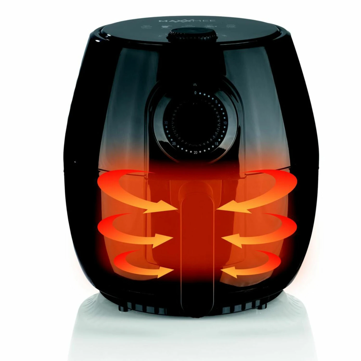 MAXXMEE Heißluftfritteuse 4341 - schwarz - 4 Liter 8 MAXXMEE Heißluftfritteuse 4341 - schwarz - 4 Liter – Bild 6