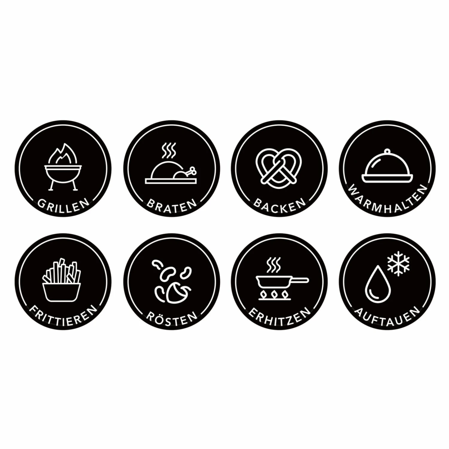 MAXXMEE Heißluftfritteuse 4341 - schwarz - 4 Liter 10 MAXXMEE Heißluftfritteuse 4341 - schwarz - 4 Liter – Bild 8