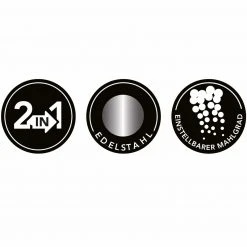 MAXXMEE Gewürzmühle - silber - 2in1 -Deutschland Haushalt Verkaufs-Shop 2791003300 05 1600Wx1600H