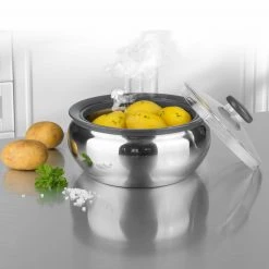 MAXXMEE Thermo-Schüssel - stahl-grau - 1500 ml -Deutschland Haushalt Verkaufs-Shop 2791003401 03 1600Wx1600H