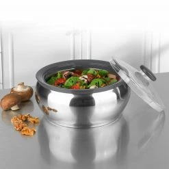 MAXXMEE Thermo-Schüssel - stahl-grau - 1800 ml -Deutschland Haushalt Verkaufs-Shop 2791003402 03 1600Wx1600H