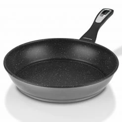 BRATMAXX Keramik-Pfanne - anthrazit - 28 cm