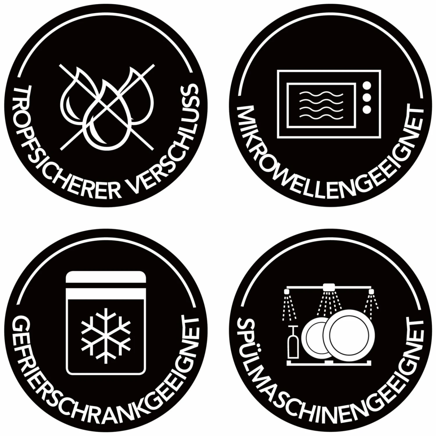 6-teiliges GOURMETmaxx Frischhaltedosen-Set - transparent-grau - Glas 7 6-teiliges GOURMETmaxx Frischhaltedosen-Set - transparent-grau - Glas – Bild 5