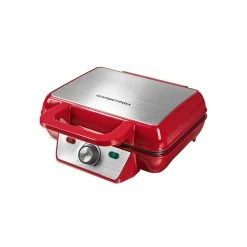 GOURMETmaxx Waffeleisen - rot - 1000 Watt