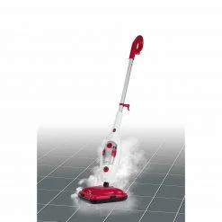 MAXXMEE Dampfbesen - weiß-rot - 1300 W -Deutschland Haushalt Verkaufs-Shop 2791008800 06 1600Wx1600H