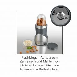 MAXXMEE Smoothie Maker - grau - 12-teilig - 380 Watt -Deutschland Haushalt Verkaufs-Shop 2791009000 05 1600Wx1600H