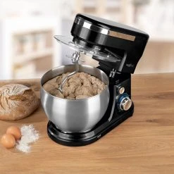 MAXXMEE Küchenmaschine 6348 - schwarz-Edelstahl - 5 Liter -Deutschland Haushalt Verkaufs-Shop 2791009600 06 1600Wx1600H