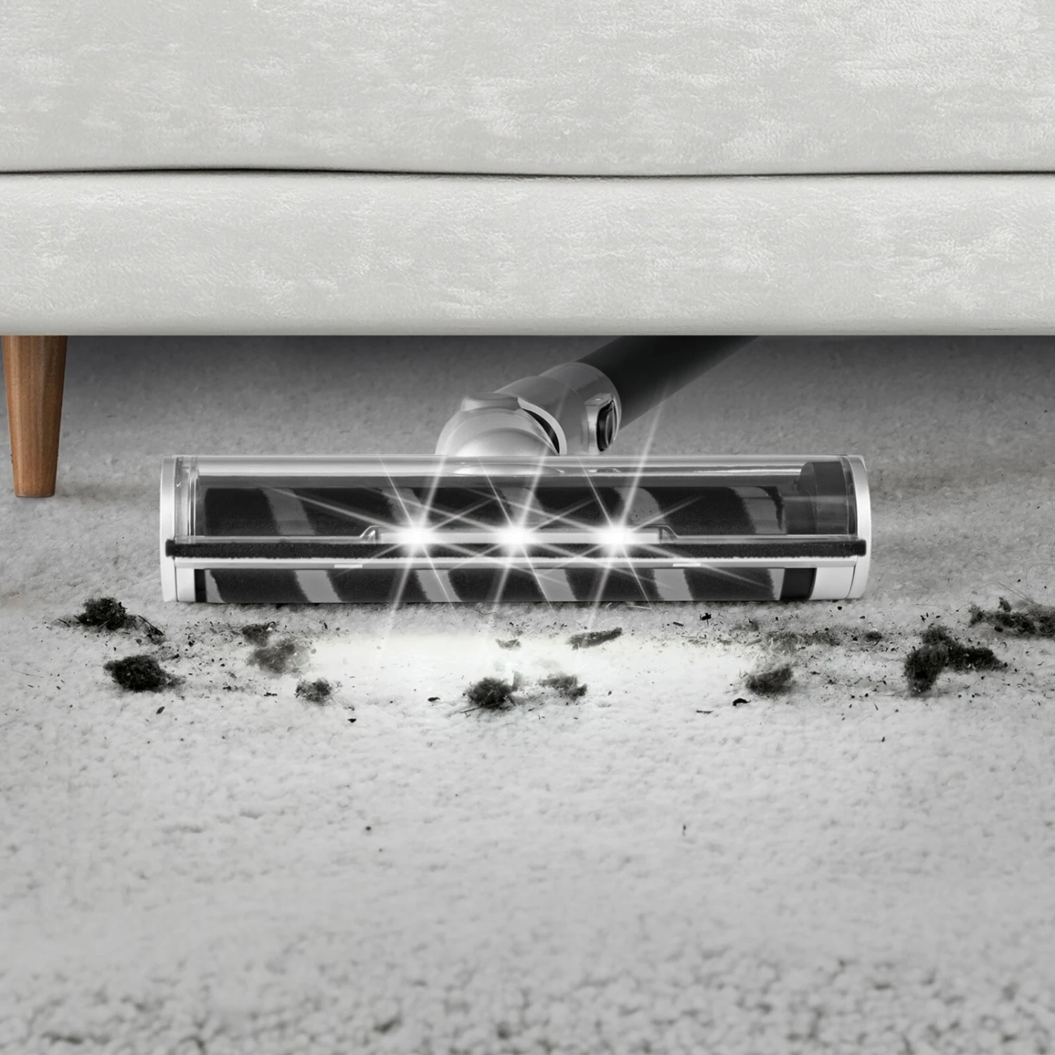 MAXXMEE Akku-Zyklon-Staubsauger - silber-schwarz - kabel-/beutellos 8 MAXXMEE Akku-Zyklon-Staubsauger - silber-schwarz - kabel-/beutellos – Bild 6