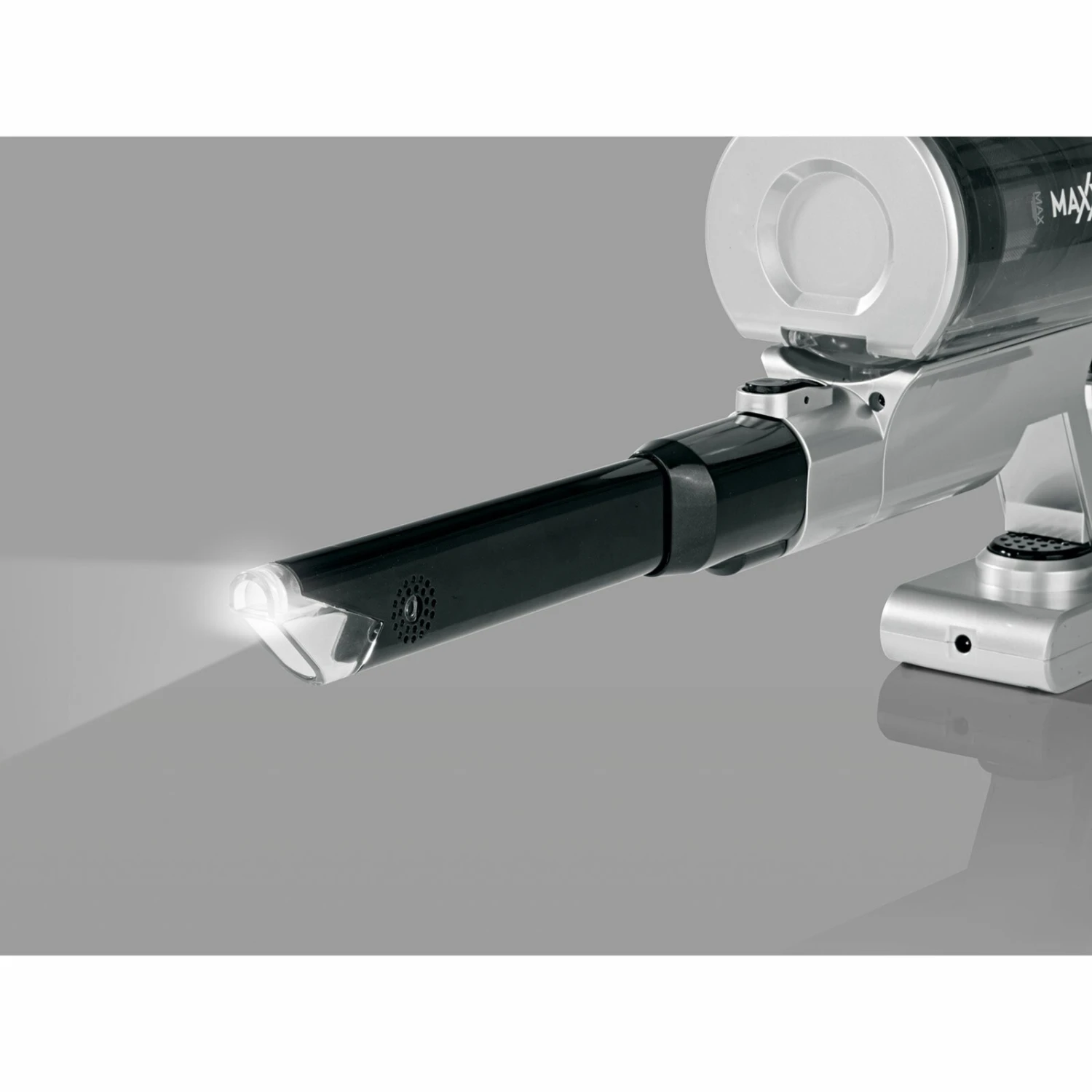 MAXXMEE Akku-Zyklon-Staubsauger - silber-schwarz - kabel-/beutellos 9 MAXXMEE Akku-Zyklon-Staubsauger - silber-schwarz - kabel-/beutellos – Bild 7
