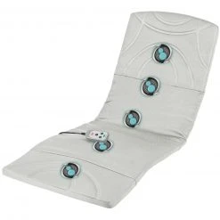 VITALMAXX Massagematte - hellgrau - 5 Massagemotoren