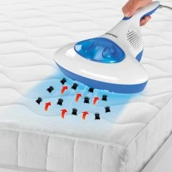 CLEANMAXX Milben-Handstaubsauger 3406 - blau-weiß - 300 W -Deutschland Haushalt Verkaufs-Shop 2791010700 04 1600Wx1600H