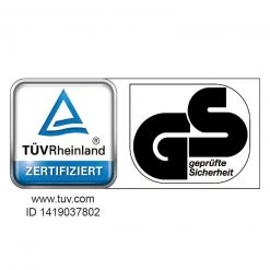 Massagematte - schwarz - 5 Zonen - 109 cm -Deutschland Haushalt Verkaufs-Shop 2791011100 07 1600Wx1600H