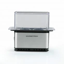 GOURMETMAXX Eierkocher - edelstahlfarben-schwarz - für 2 Eier -Deutschland Haushalt Verkaufs-Shop 2791011300 05 1600Wx1600H
