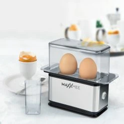 GOURMETMAXX Eierkocher - edelstahlfarben-schwarz - für 2 Eier -Deutschland Haushalt Verkaufs-Shop 2791011300 11 1600Wx1600H