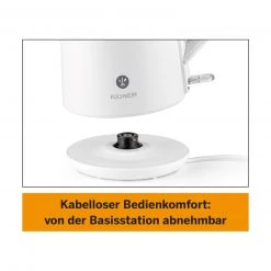 KOCHWERK Wasserkocher - weiß - Isolierfunktion - 1,5 Liter -Deutschland Haushalt Verkaufs-Shop 2791011400 09 1600Wx1600H