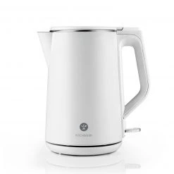 KOCHWERK Wasserkocher - weiß - Isolierfunktion - 1,5 Liter