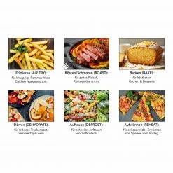 MAXXMEE Doppelkammer-Heissluftfritteuse 2767 - schwarz - 2 x 3,8 Liter -Deutschland Haushalt Verkaufs-Shop 2791011600 09 1600Wx1600H