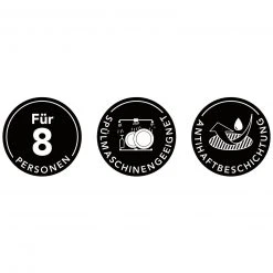 MAXXMEE Raclette-Grill - schwarz-silber - Edelstahl - 57 cm hoch -Deutschland Haushalt Verkaufs-Shop 2791012300 06 1600Wx1600H