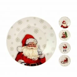 Teller - sortiert - Nikolaus - Ø 20,5 cm