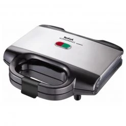 TEFAL Sandwichmaker ULTRACOMPACT SM1552 - schwarz - Edelstahl