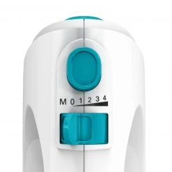 BOSCH Handmixer MFQ2210D - weiß-türkis - Kunststoff - 4 Stufen -Deutschland Haushalt Verkaufs-Shop 2819000300 04 1600Wx1600H