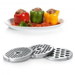 BOSCH Fleischwolf - schwarz-chrom - Edelstahl - 20 Funktionen -Deutschland Haushalt Verkaufs-Shop 2819000400 16 1600Wx1600H