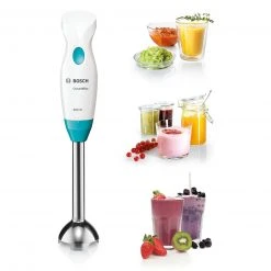 BOSCH Stabmixer MSM2410DW - weiß-türkis - Edelstahl - 37,5 cm -Deutschland Haushalt Verkaufs-Shop 2819000600 05 1600Wx1600H