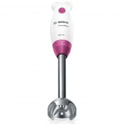 BOSCH Stabmixer MSM2410PW - weiß-pink - Edelstahl - 37,5 cm
