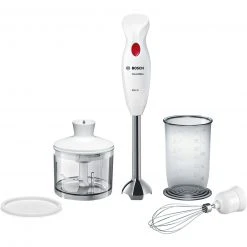 BOSCH Stabmixerset MSM24500 - weiß - Glas-Edelstahl-Kunststoff