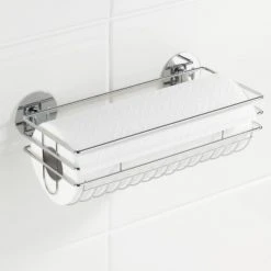 WENKO TURBO-LOC Küchenrollenhalter - Stahl -Deutschland Haushalt Verkaufs-Shop 9000768000 04 1600Wx1600H