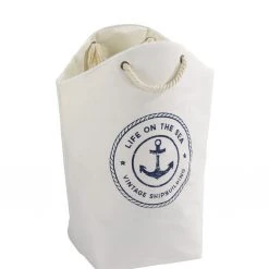 WENKO Wäschesammler SYLT - faltbar - 58 Liter