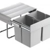 Einbau-Mülleimer SHORT - Schrankbreite 50 cm - 2-fach Trennung -Deutschland Haushalt Verkaufs-Shop 9001755000 1600Wx1600H