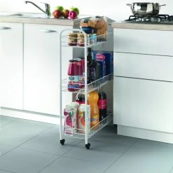 Allzweckwagen SLIM - 3 Etagen -Deutschland Haushalt Verkaufs-Shop 9002174200 04 1600Wx1600H