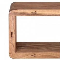 3er-Set Wandregal - Akazie massiv lackiert -Deutschland Haushalt Verkaufs-Shop 9002293900 03 1600Wx1600H