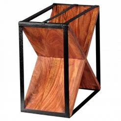 Weinregal - Sheesham massiv gebeizt - 37x37 cm -Deutschland Haushalt Verkaufs-Shop 9002313400 03 1600Wx1600H