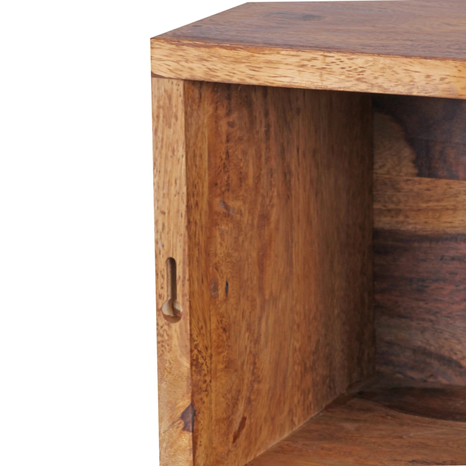 4er-Set Wandregale - Sheesham massiv 6 4er-Set Wandregale - Sheesham massiv – Bild 4