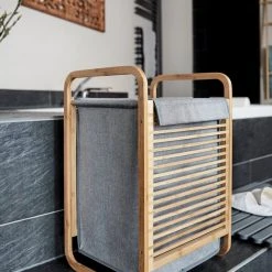 WENKO Wäschetruhe Bahari - Bambus - 43 Liter -Deutschland Haushalt Verkaufs-Shop 9003871700 03 1600Wx1600H