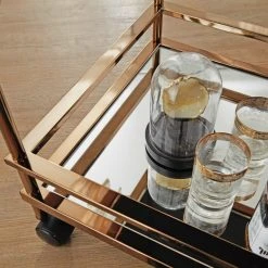 Servierwagen - kupfer - rechteckig -Deutschland Haushalt Verkaufs-Shop 9003877000 04 1600Wx1600H