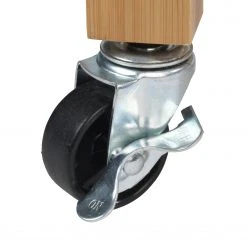 WENKO Küchenwagen FRESCO - braun - Bambus - Glasplatte -Deutschland Haushalt Verkaufs-Shop 9003888500 03 1600Wx1600H